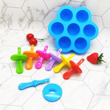 Silicone Popsicle Molds,DIY Ice Pop Mold, Kids Ice Cream DIY Molds,Baby food storage containers For egg biting In Australia - Darrahopens