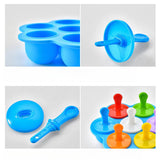 Silicone Popsicle Molds,DIY Ice Pop Mold, Kids Ice Cream DIY Molds,Baby food storage containers For egg biting In Australia - Darrahopens