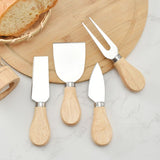 4 Cheese Knives Set - Cheese Knife,Cheese Fork,Cheese Slicer,Butter Knife - Mini Premium Stainless Steel Cheese Knife Set In Australia - Darrahopens