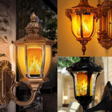 "Flame Light Bulbs,Flame Outdoor Light Bulbs with Upside Down Effect, E26 Decorative Lights for Halloween,Christmas,Party