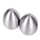 2 Pcs Pepper Dispenser Egg Shape Pepper Shaker Hole Condiment Jar Stainless Steel Kitchen Seasoning Salt Jar Airtight Decorative In Australia - Darrahopens