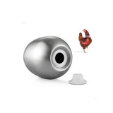 2 Pcs Pepper Dispenser Egg Shape Pepper Shaker Hole Condiment Jar Stainless Steel Kitchen Seasoning Salt Jar Airtight Decorative In Australia - Darrahopens