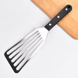Fish Spatula, 2 Pack Stainless Steel Metal Spatula, Slotted Spatulas for Cooking, Flipping, Turning, Frying and Grilling