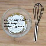 Sturdy, high temperature and easy to clean silicone 10 inch, grip good grip design for Blending Whisking Beating Stirring In Australia - Darrahopens