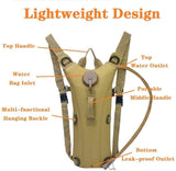 Tactical 3L Bladder Water Bag Camel Backpack for Hiking Outdoor Camping Military Portable Hydration Packs Hiking Pouch Water Bag