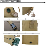Tactical 3L Bladder Water Bag Camel Backpack for Hiking Outdoor Camping Military Portable Hydration Packs Hiking Pouch Water Bag In Australia - Darrahopens