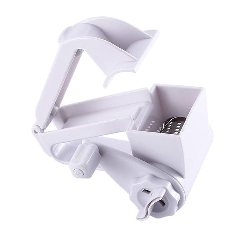 Rotary Cheese Graters, Manual Handheld Cheese Cutter with Stainless Steel Drum, Hand Crank Kitchen Tool for Grating Hard Cheese