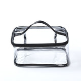 Clear Lunch Box For Women And Men See Through Zipper Handbag Clear Bag For Work, Travel,Airport,Concerts,Sports,Stadium Approved