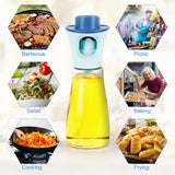Oil Sprayer for Cooking, Olive Oil Sprayer Mister, 150ml Olive Oil Spray Bottle, Olive Oil Spray for Salad, BBQ, Kitchen Baking