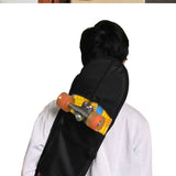 Black Skateboard Bag for Double Kick Skateboard, 83*25cm Nylon Skateboard Shoulder Bag with Adjustable Strap