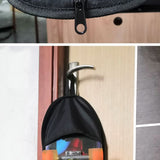 Black Skateboard Bag for Double Kick Skateboard, 83*25cm Nylon Skateboard Shoulder Bag with Adjustable Strap