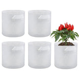 5-Pack Plant Grow Bags, Aeration Non-Woven Biodegradable Plant Nursery Bags with Handle, 23.6x19.7inch Grow Bags
