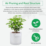 5-Pack Plant Grow Bags, Aeration Non-Woven Biodegradable Plant Nursery Bags with Handle, 23.6x19.7inch Grow Bags