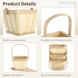 12PCS Mini Wooden Berry Baskets, 5.1 x 3.9 in Square Berry Picking Buckets with Handle, Hand-Woven Slat Fruit Baskets for Gift Wrapping, Picnics, Wedding, Home Decor & DIY Crafts In Australia - Darrahopens