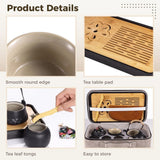 13PCS Tea Sets for Adults Cups Saucers and Tea Pot and Tray, Kongfu Ceramic Teapot Set, Tea Gift Sets with Portable Storing Case, Chinese Tea Set for Home Gifting Outdoor and Office In Australia - Darrahopens