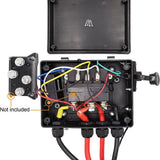 Winch Solenoid Relay Control Contactor Box for 8000-17000Lbs Electric ATV UTV Winch 12V