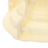 DIY Flower Pot Mold Plastic Beige for Unique Ornament Making