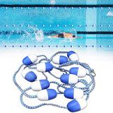 Swimming Pool Divider Floating Buoy Lane Rope Blue White Marker for Pool Training Hot Springs Beach Spa Water Safety Lane Separation Outdoor Boundary Accessory Hot Weather Travel Safety Accessory In Australia - Darrahopens