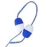 Swimming Pool Divider Floating Buoy Lane Rope Blue White Marker for Pool Training Hot Springs Beach Spa Water Safety Lane Separation Outdoor Boundary Accessory Hot Weather Travel Safety Accessory