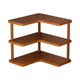 3 Tier Desktop Organizer Shelf Cup Storage Rack Wooden Corner Display Stand for Kitchen Counter Coffee Bar In Australia - Darrahopens