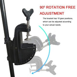 Bracket & Hinge Assembly Electric Trolling Motor Stent Electric Outboard Motor Stent