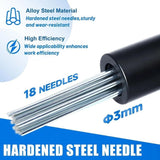 Needle  Plus Attachment for Hammer Drill,Air Needle Scaler Alternative,18-Prong Electric Needle Scaler &Needle In Australia - Darrahopens