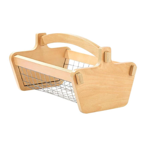 Garden Harvest Basket, Large Vegetable Hod for Gardeners - Garden Basket with Rotating Handle Makes Washing Your Fruits and Veggies a Breeze | Reinforced Frame