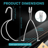 45-Pack Cabinet Door Painting Hangers, Stainless Steel No-Drill Painting Hanging Hook, Spray Drying Rack Clips for Woodworking & Furniture Restoration, 5.12 x 1.77 x 1.97 Inch In Australia - Darrahopens