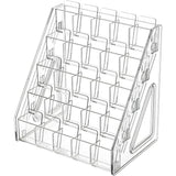 Trading Card Display Stand, 5-Tier Clear Plastic Graded Card Display, Vertical Graded Shelf for Sports, Baseball, Basketball & Gaming Cards In Australia - Darrahopens