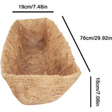Window Box Liners 24 Inch/30 Inch Coco Liners for Planters 3 Pack - Coconutes Coir Fiber Planter Liner for Hanging Baskets, Fence Flower Baskets In Australia - Darrahopens