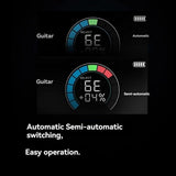 Smart Automatic Guitar Tuner, Full-Color LCD Screen - Metronome & String Winder for Electric Guitars, Acoustic Guitars