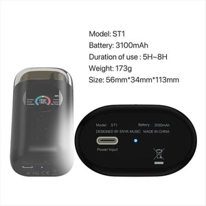 Smart Automatic Guitar Tuner, Full-Color LCD Screen - Metronome & String Winder for Electric Guitars, Acoustic Guitars