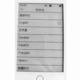 Portable MP3 Player Music Player Ink Screen E-Book Reader Dictionary 2.8-Inch Touch Digital Bluetooth Radio Car