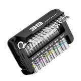 38 in 1 Comprehensive Socket Wrench Set Featuring Magnetic Socket Precise Design Ergonomic Grip and Storage Box