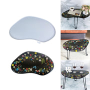 Silicone Epoxy Resin Molds Irregular Shape Table Moulds Large Plate Moulds Silicone Texture Crafting Silicone Molds