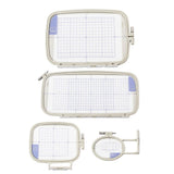 4 Pcs/Set Embroidery Hoop Embroidery Machine Hoop Adjustable Embroidery Frame for PC8200 PE770 PE700 PC8500 PC8500D In Australia - Darrahopens