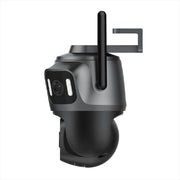 Three-Screen 8MP Wireless WiFi HD Network Camera Outdoor Full Color Mobile Phone Remote 360 Panoramic View