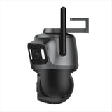 Three-Screen 8MP Wireless WiFi HD Network Camera Outdoor Full Color Mobile Phone Remote 360 Panoramic View