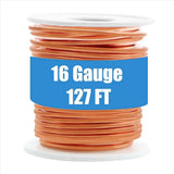 2X Copper Wire, 99.9% Soft Pure Bare Copper Wire for Gardening,Electroculture,16 Gauge/ 1.3 mm Diameter,127 Feet,1 Pound In Australia - Darrahopens