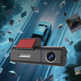 4K HD Dash Cam, WiFi GPS with Voice Control, Night Sight ADAS Driving Assistance, 24H Parking Monitor, Perfect for Daily Commutes and Road Trips, Ideal for Drivers and Delivery Services