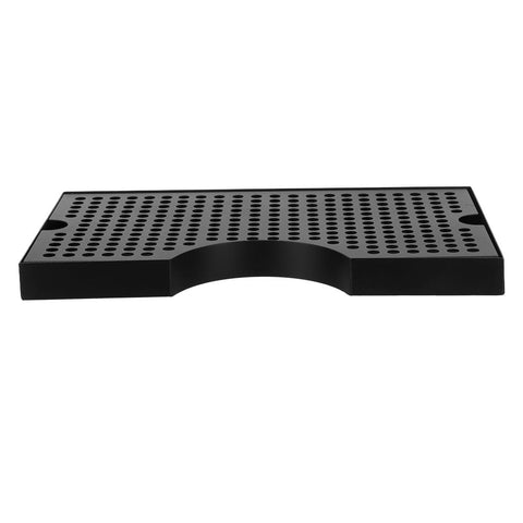 Wall Mount Black Stainless Steel Drip Tray for Draft Beer Dispenser