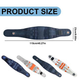 Blue Wireless Waist Massager Y9-A Heating Support Belt Red Light Rechargeable, Portable Back Massage Belt for Pain In Australia - Darrahopens
