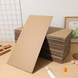 Khaki Corrugated Cardboard Sheets for Crafting and Packing - Easy to Shape, Versatile Use (50Pcs)
