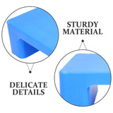 Wear Resistant Blue Plastic Pallet for Basement and Supermarket Storage with Ventilation