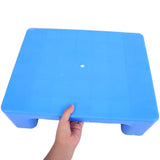 Wear Resistant Blue Plastic Pallet for Basement and Supermarket Storage with Ventilation