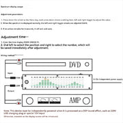 LED Audio Spectrum Analyzer Music Spectrum Dynamic Level Indicator for Audio Enthusiast