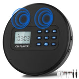 CD Player with Speakers:Rechargeable Player,Headphones Plays Recorded MP3CDUSB In Australia - Darrahopens