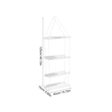Transparent Acrylic Hanging Plant Shelf 4 Tiered for Indoor Window Use In Australia - Darrahopens