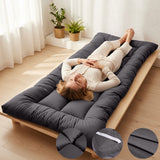 Foldable Mattress, Extra Thick Fiber Design for Enhanced Support, Soft and Breathable, Easy to Store and Transport, Ideal for Student Dorms and Small Spaces