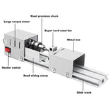 Mini Lathe Beads Machine T300 Metal Woodworking Lathe Grinding Cutting Polishing Silver